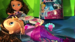 SOFIA MERMAID MAGIC Princess Sofia the First Plays Moment To Shine & Swims Fun Toys | Litt