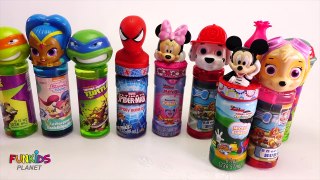 Paw Patrol Skye, Chase, Shimmer & Shine Bubbles Bath Time with