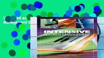 Unlimited acces Intensive Records Management Book