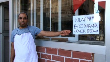 Cumhurbaşkanı’nın 'dolar ve altın bozdurun' çağrısına Ceylanpınar esnafından destek geldi
