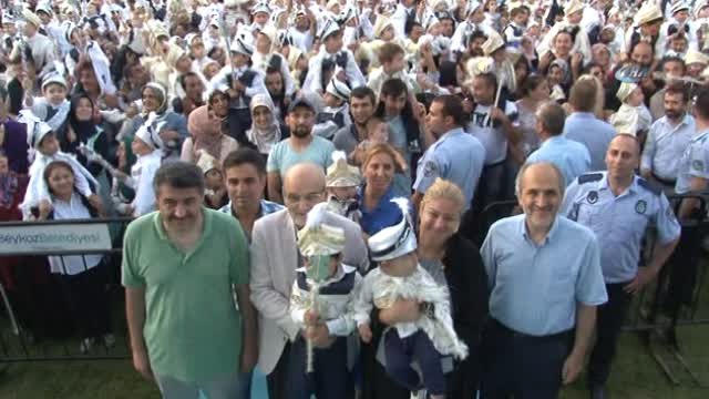 Beykoz'da 750 Çocuğun Sünnet Şöleni Yapıldı