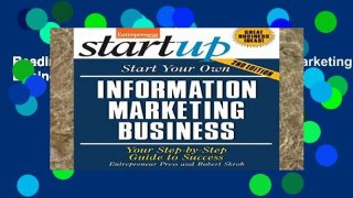 Reading Online Start Your Own Information Marketing Business (StartUp) For Any device