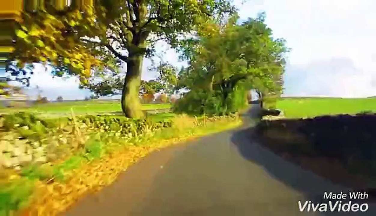 Beautiful countryside drive in United Kingdom 2018