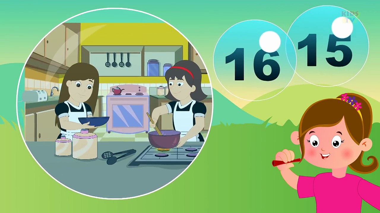 One Two Buckle My Shoe | Nursery Rhyme Kids Tv | Cartoon Videos For Toddlers