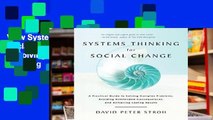 View Systems Thinking for Social Change: A Practical Guide to Solving Complex Problems, Avoiding