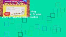 Best ebook  Cursive Writing Practice: Jokes   Riddles, Grades 2-5: 40  Reproducible Practice