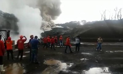 Fuego Yanardağı yeniden harekete geçti