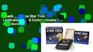 Reading Online Star Trek: Light-and-Sound Communicator For Any device