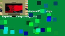 Get Ebooks Trial Experimental Psychology (Psy 301 Introduction to Experimental Psychology) For