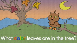 Fall and Autumn Counting Song for Kids How Many Leaves? ELF Learning