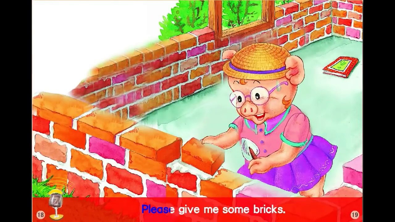 The Three Little Pigs [Animated] with Songs