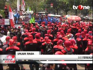 Demo Buruh Menolak Paket Kebijakan Ekonomi Jokowi