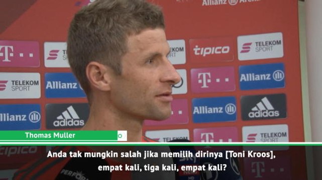 Kroos Layak Raih Pemain Terbaik Jerman - Muller