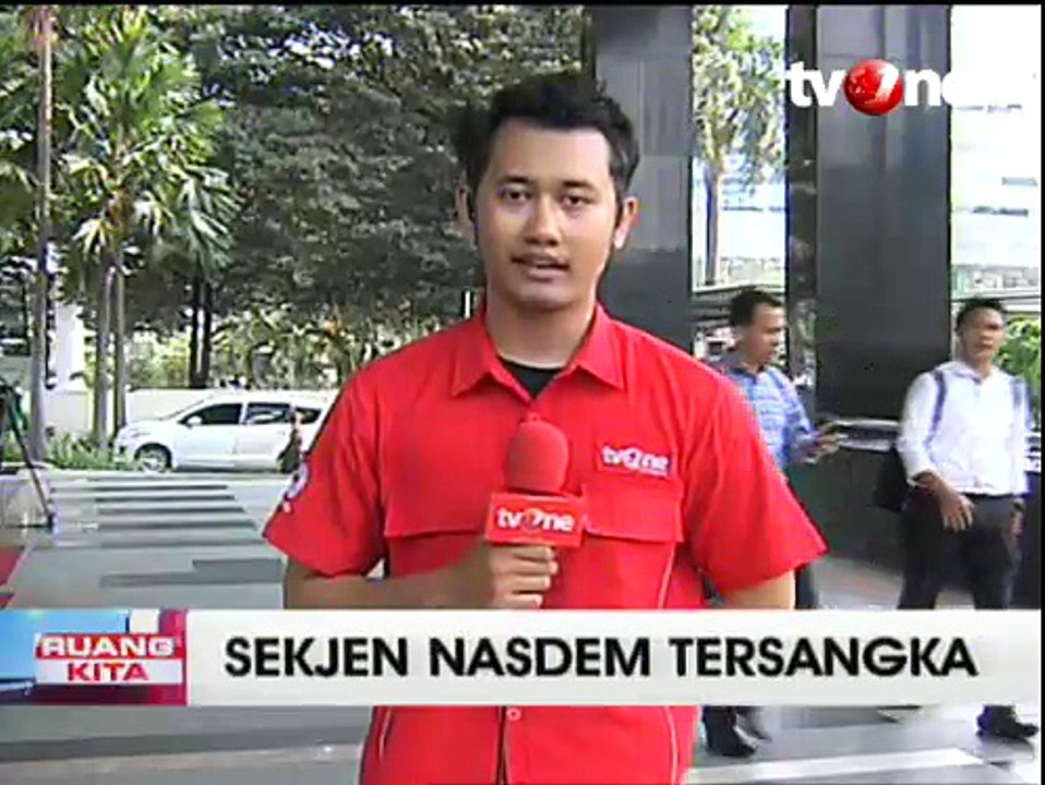Sekjen Partai Nasdem Jadi Tersangka Korupsi