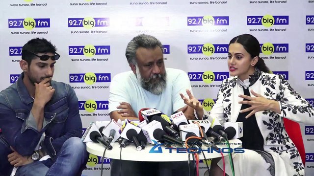 Taapsee Pannu, Prateik Babbar And Anubhav Sinha At ‘Mulk’ Promotions At BIG 92.7 FM