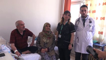 10 yıl taşıdığı oksijen cihazından 7,5 dakikada kurtuldu - ERZURUM