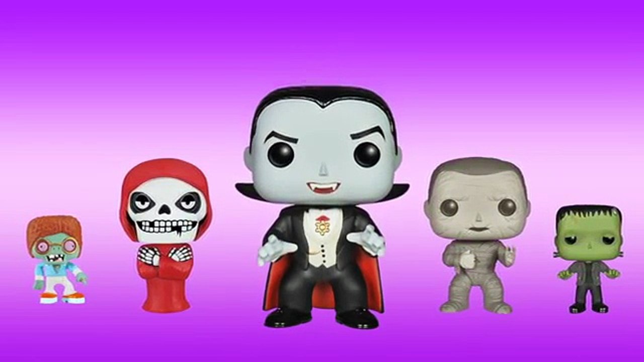 Halloween Monster Eggs Skeleton Pumpkin Spooky Witch Learning Sizes Kids Surprise Eggs #An