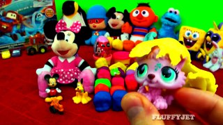 30 Play Doh Surprise Eggs MINNIE MOUSE Disney Cars Toy Story Disney Princess Transformers