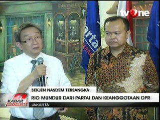 Jadi Tersangka, Rio Capella Mundur dari Nasdem dan DPR