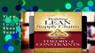View Building Lean Supply Chains with the Theory of Constraints Ebook Building Lean Supply Chains
