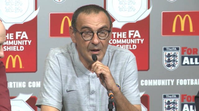 Chelsea - Sarri : Je n’ai rien à dire à l’agent de Courtois