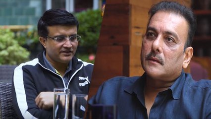 ரவி சாஸ்திரி கிட்ட காலைல இன்டர்வியூ பண்ணாதீங்க...கங்குலி கலாய்!- வீடியோ