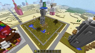 Minecraft Mods MORPH MOD HIDE AND SEEK SPONGEBOB! (ToonTown Mod) #4
