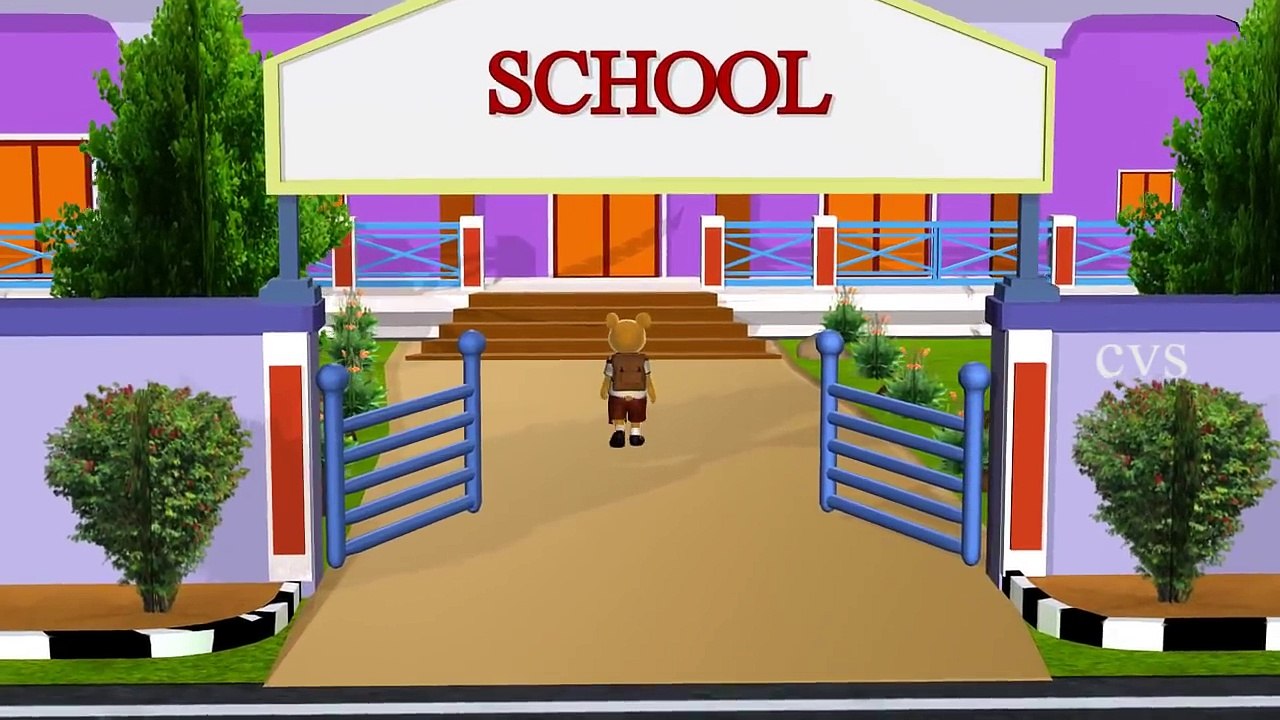 Teddy Bear Teddy Bear turn around 3D Animation English Nursery rhyme song for children