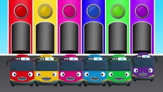 Learn Colors with Tayo the Little Bus Thomas the Tank Engine & Learning Colors with Spray