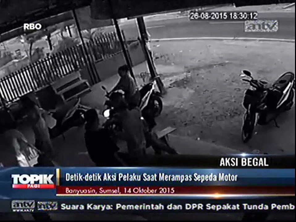 Dikejar Polisi, Seorang Begal Coba Rampas Motor Warga