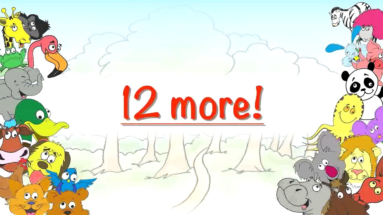 Colored Animals Vocabulary Nouns and Adjectives Combinations by ELF Learning