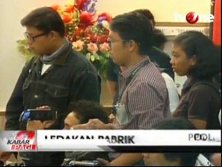 Polisi Tetapkan Dua Tersangka Kebakaran Pabrik Mandom