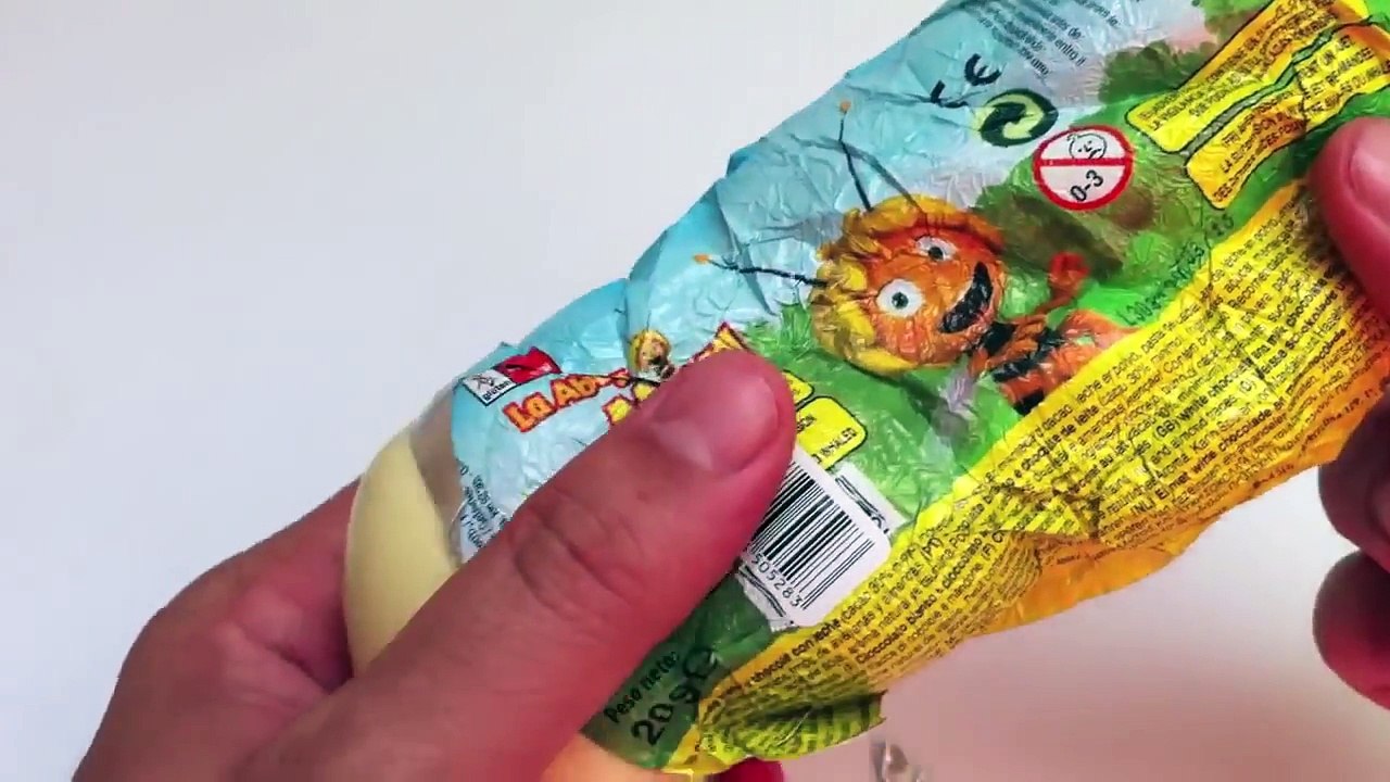 Maya the Bee kinder surprise egg unwrapping easter toy UnboxingSurpriseEgg