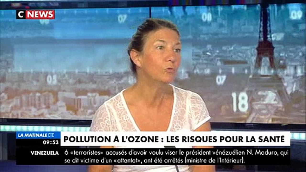 Canicule: Quand la pollution se mêle aux fortes chaleurs, quel est le risque pour notre santé? Une spécialiste répond - Regardez