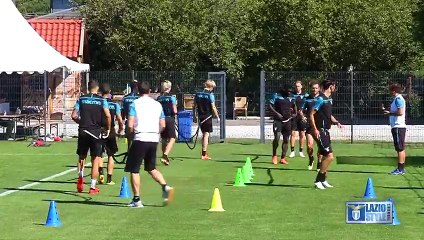 La Lazio si allena a Marienfeld