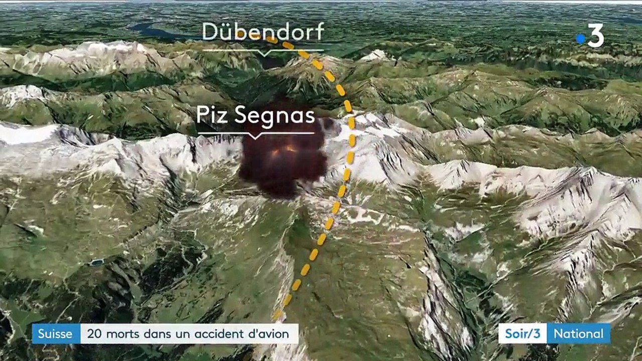 Suisse : 20 personnes tuées dans un crash aérien