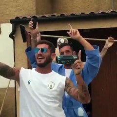 Piłkarze klubu z Serie D wychodzą na trening