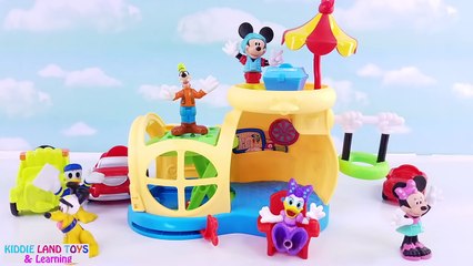 Mickey Mouse Clubhouse Fixn Fun Garage Learn Colors Crayon Toy Surprises! Fun Nursery Rhy