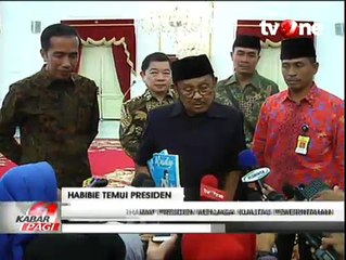 Hendak ke Jerman, Habibie Pamit ke Jokowi