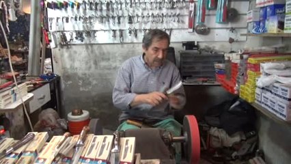 Bıçakçıların Kurban Bayramı Yoğunluğu