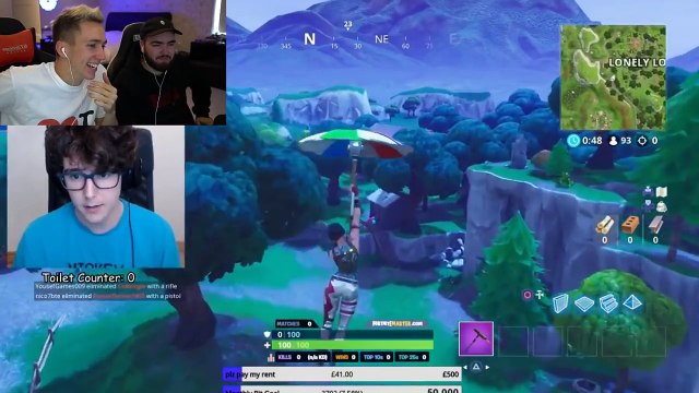 DONATING $100,000 TO FORTNITE TWITCH STREAMERS with MRBEAST