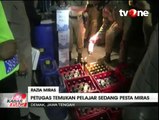 Pesta Miras, Sejumlah Pelajar SMP Terjaring Razia Gabungan