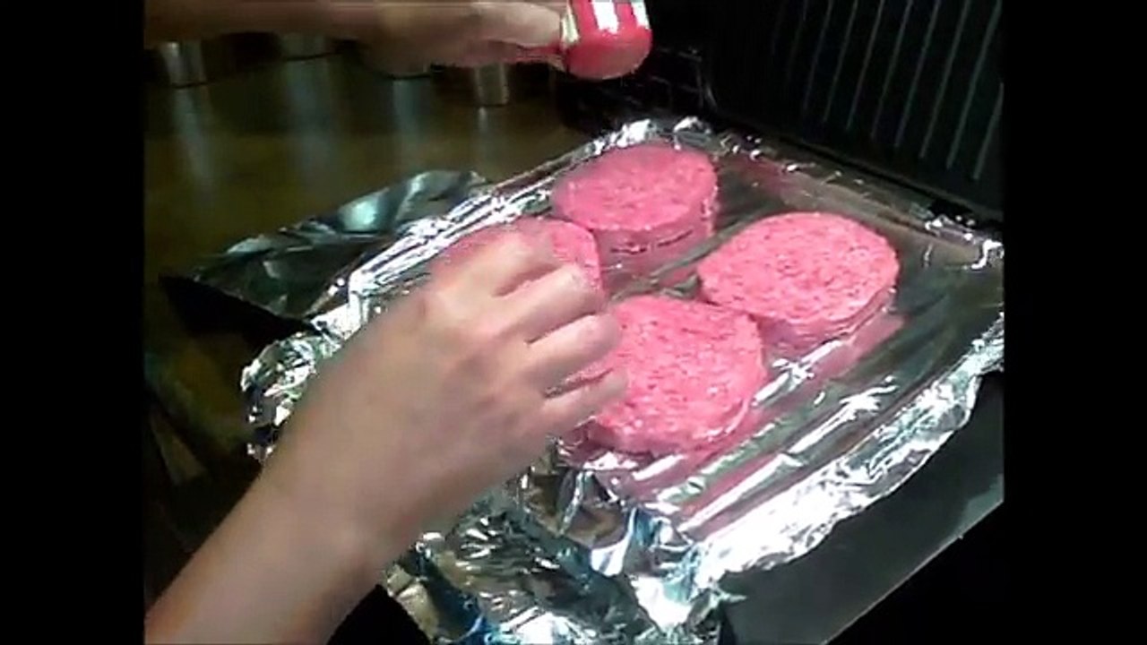 No Clean Up Cooking On the George Foreman