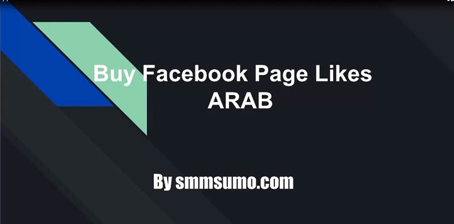 Get Facebook Page Likes ARAB at Low Cost From | SMMSUMO