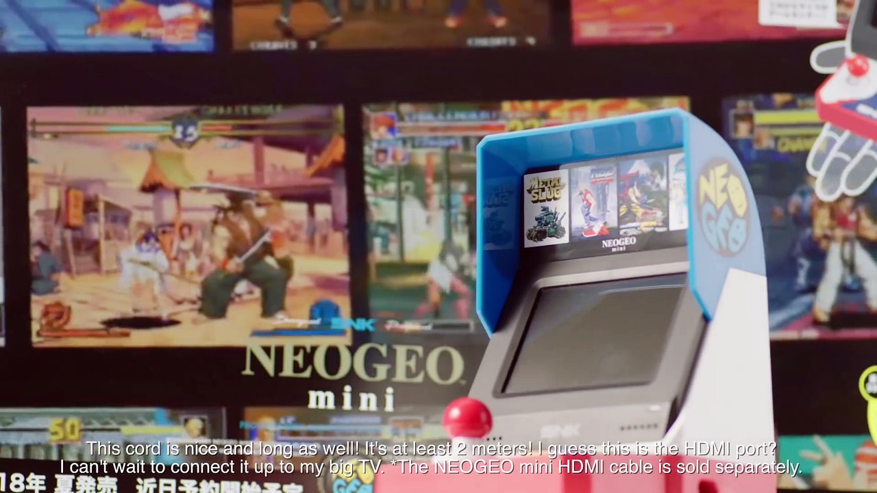 NEOGEO mini Trailer