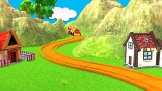 Learn Fruits With Wooden Train Cartoons Learning Colors Keys Animals Toys Videos For Kids