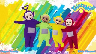 TELETUBBIES Finger Family Daddy Finger Nursery Rhyme with Lyrics Karaoke