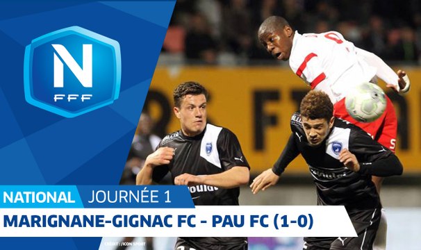 J1 : Marignane-Gignac FC - Pau FC (1-0), le résumé
