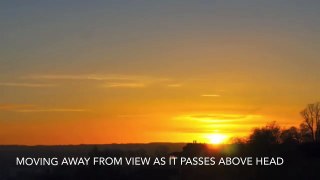 Flat Earth: Time lapse of a Sunrise, Sunset, Star Trails and the Moon above our Flat Earth