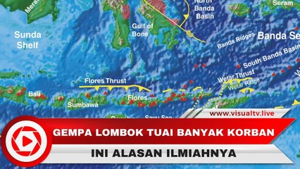 Alasan Ilmiah Dibalik Gempa Lombok yang Menuai Banyak Korban Jiwa